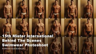 Swimwear Photoshoot  Behind The Scenes  15th Mister International  VDO BY POPPORY Cosmetics [upl. by Enomahs406]