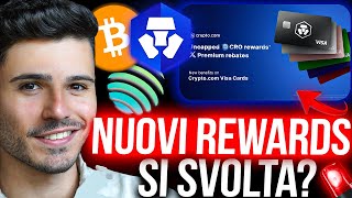 🚨CRYPTOCOM NUOVI REWARDS La svolta JUPPENDLE Parliamone [upl. by Eniawed]