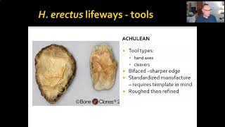 ANTHR 1Ch 1107 Acheulean Tools [upl. by Aiouqes]