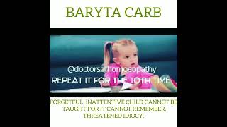 Baryta Carb [upl. by Eninnej]