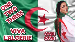 1 2 3 Viva lAlgérie 🇩🇿 CAN 2024 [upl. by Oremo]