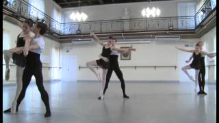 Vaganova Ballet Academy Pas De Deux Exam 2013 Zaklinsky part 1 [upl. by Eneroc]