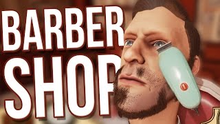 Girl Haircut in Barbershop Full video Part 14  HD1080p [upl. by Satterlee272]