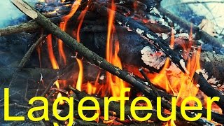 Wie macht man ein Lagerfeuer  Wanderfalke [upl. by Ennaihs]