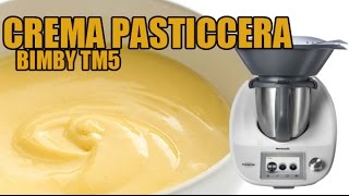 Crema pasticcera classica con Bimby TM6  TM5  TM31 [upl. by Elli]