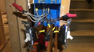 How to Wire Multiple Outlets or Switches in One Box [upl. by Whitaker]