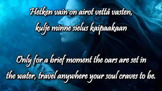 Vettä vasten wlyrics english finnish  Indica [upl. by Illak]