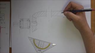 Technische Zeichnung  Altklausur  KegelradPlanetengetriebe [upl. by Chemesh]
