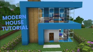 How To Build Modern House in Minecraft minecraft modernhouse interior halny akilagaming [upl. by Zahavi]