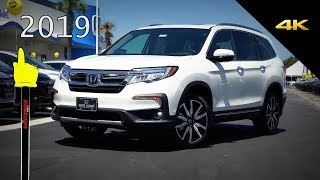 👉 2019 Honda Pilot Touring AWD  Ultimate InDepth Look in 4K [upl. by Annawek]