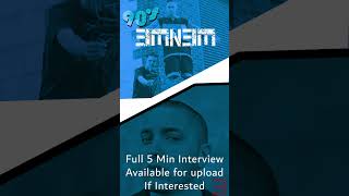 Eminem Interview From The 90s [upl. by Sedinoel]