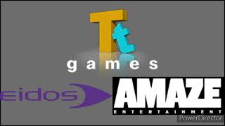 TT games eidos amaze entertainment 2006 logo [upl. by Sophey]