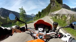 F800R CBR 600 Plansee HD Bavarian Alps [upl. by Orofselet]