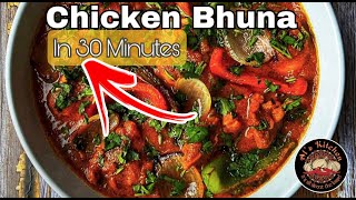 One Pot Chicken Bhuna  British Indian Restaurant style  SERVES 4 [upl. by Shirley91]