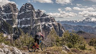 Eindrucksvolle Bike Abentuer  Forcella Val Grande Cortina dAmpezzo 2021  FREERIDE INC AUSTRIA [upl. by Akineg159]