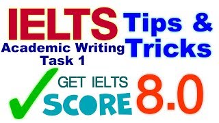 IELTS  Academic Writing  task 1 tips amp tricks [upl. by Arremat]