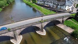 Usk Island play park Usk Bridge [upl. by Hedaza]