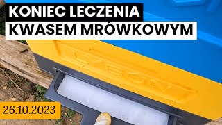 26102023  UL1  Koniec jesiennego zwalczania warrozy [upl. by Katee]