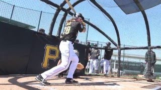 Pirates first baseman John Jaso [upl. by Dagley]