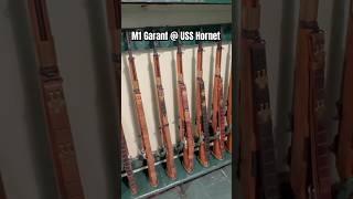 M1 Garand Rifle Iconic WWII Weapon Aboard the USS Hornet Museum M1Garand USSHornet WWII [upl. by Kcirderf]