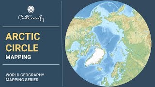 ARCTIC CIRCLE  Mapping Issues Analysis Arctic Council Climate Change  World Geography Mapping [upl. by Rabiah]