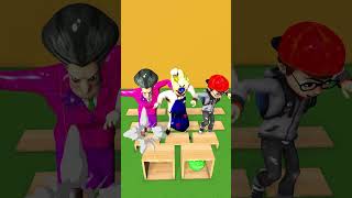 Balloon Box Challenge with Nick and friends in Scary Teacher 3D [upl. by Willabella873]