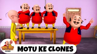 Motu Ke Clones  जुड़वाँ भाई  Comedy Funny Cartoon  मोटू पतलू  Full Ep  Motu Patlu Show 2024 [upl. by Beekman29]