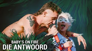 DIE ANTWOORD  Babys On Fire Live At Hurricane Festival 2015 [upl. by Alessandro382]