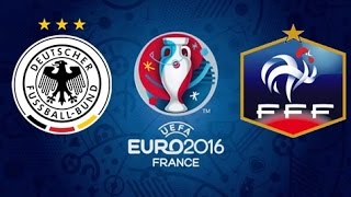 Alemanha x França  Gols e melhores momentos  SemiFinal UEFA EURO 2016  PES 2016 [upl. by Idissak]