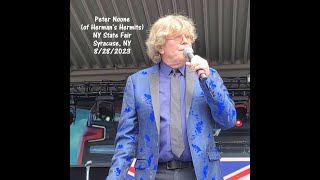 Peter Noone of Hermans Hermits Wonderful World LIVE NY State Fair Syracuse NY 2023 [upl. by Shirk344]