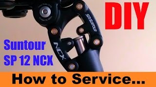 Suntour SP12 NCX service englisch [upl. by Amilb]