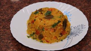 चावल के आटे का उपमा  Rice Flour Upma  How to make Upma Recipe  Upma Recipe Hindi Video [upl. by Ettenan378]