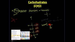 biochemistryCarbohydrate 1 كربوهيدرات كيمياء حيوية [upl. by Mazurek]