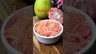 Pomelo  Masala Pomelo Recipe  jambura  Grapefruit shortspomelofruit grapefruit [upl. by Hegyera]