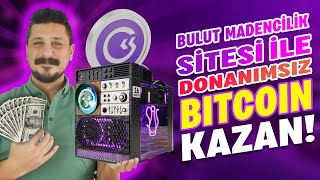 GOMINING İLE DONANIMSIZ BITCOIN KAZAN  İnternetten Para Kazanma [upl. by Eecyak247]