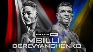 Mbilli vs Derevyanchenko Breakdown and Prediction boxing espnboxing christianmbilli [upl. by Alban135]