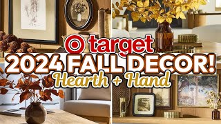 NEW TARGET 🎯 HEARTH  HAND 2024 FALL DECOR COLLECTION 🤎  Fall Decorating Ideas  Target Fall Decor [upl. by Ahsitniuq224]