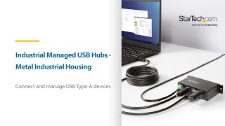 Industrial Managed USB Hubs  USBA Devices   StarTechcom [upl. by Ileak]