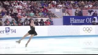 Oksana Baiul Оксана Баюл 1994 Lillehammer Olympic Technical Program [upl. by Hazlip]