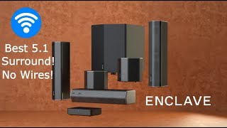 Best Wireless Home Theater System Enclave CineHome II Review [upl. by Ettenan]