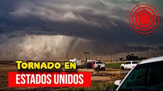 ¡Estados Unidos Imágenes impactantes de tornado destructivo en Midland Texas [upl. by Alaunnoif]