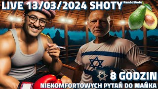 Raport z Akcji  🇮🇱8 GODZIN NIEKOMFORTOWYCH PYTAŃ DO MAŃKA🥊 shoty z live 13032024polacywkambodzy [upl. by Zachar687]