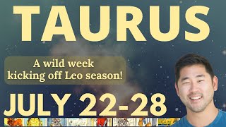 Taurus  YOU GOT THIS LOOK AT WHAT WAITS FOR YOU THIS WEEK 🌠July 2228 Tarot Horoscope♉️ [upl. by Yrtneg]