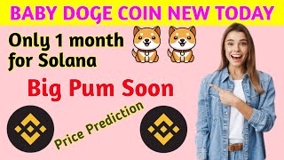 baby doge coin new today  baby doge big news  baby doge latest announcement  price prediction [upl. by Roe589]