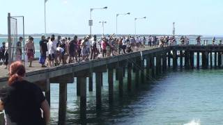 Cowes Beach and Jetty Victoria Australia [upl. by Llennhoj]