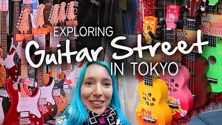 Where to buy MUSICAL INSTRUMENTS in Tokyo Ochanomizu Guitar Street [upl. by Rhee]