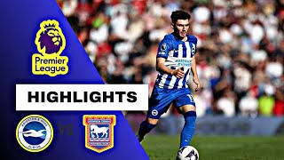 Brighton Hove Albion VS Ipswich  Highlights  England Premier League  14 September 2024 [upl. by Ocir]