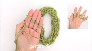 How to do finger knitting [upl. by Notsla]