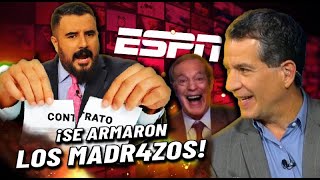 ¡LO MANDA A CHSM ALARCÓN LOGRA QUE CORRAN A ÁLVARO MORALES DE ESPN [upl. by Acemaj559]