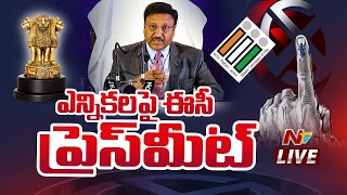 AP Election Schedule Live  Lok Sabha Election Schedule Announcement  EC Press Meet Live  Ntv [upl. by Barbabas727]